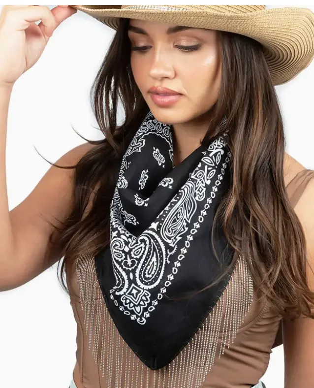 Bling Fringe Bandana