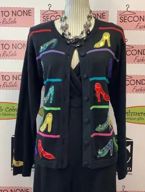 Blingy Heels Cardigan (M)