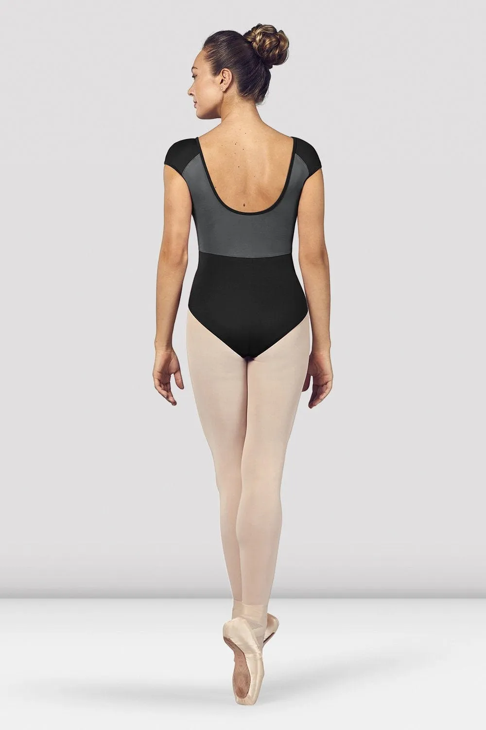 Bloch L4902  Adult Scoop Back Cap Sleeve Leotard