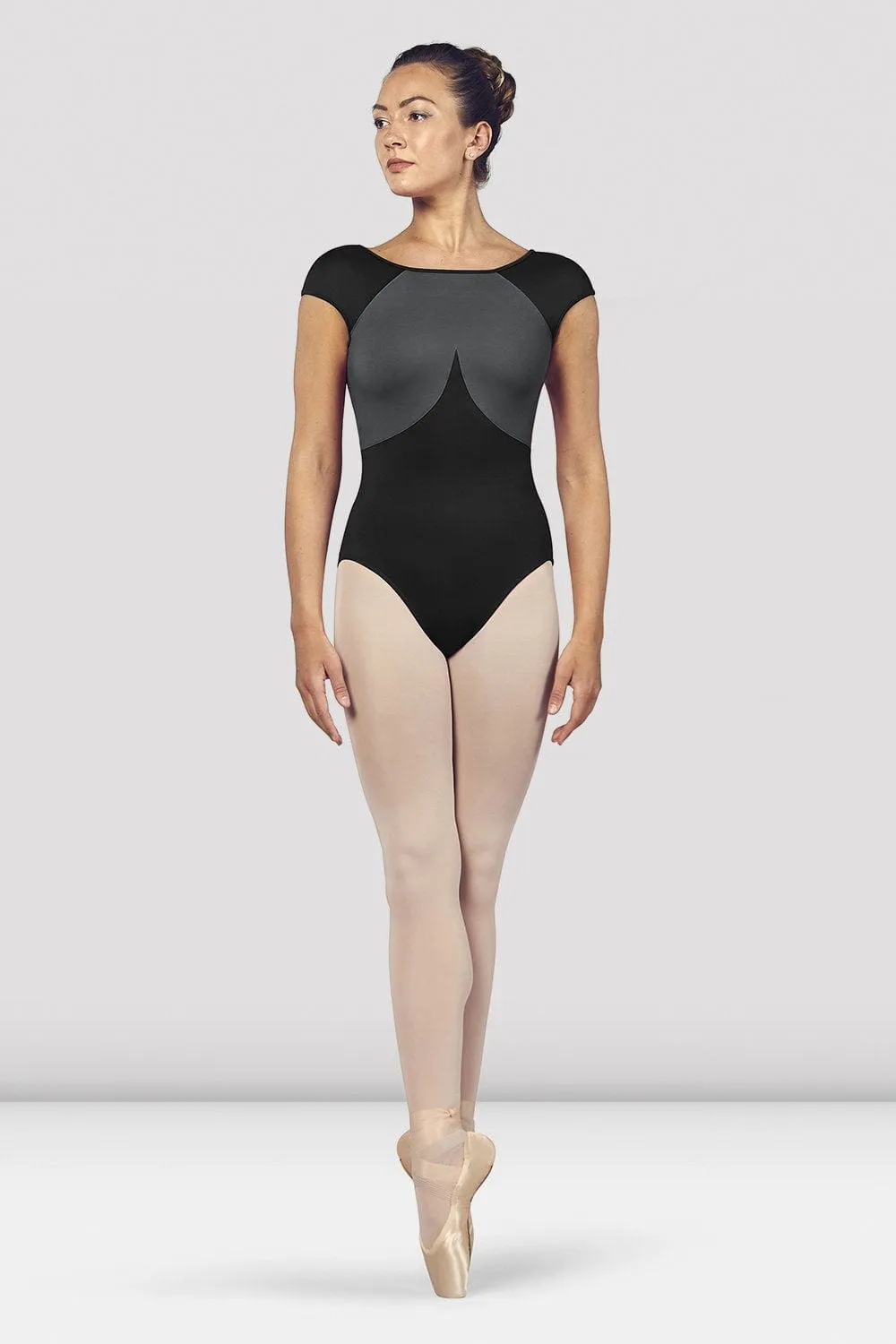 Bloch L4902  Adult Scoop Back Cap Sleeve Leotard