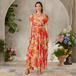Blooming Floral Maxi Dress