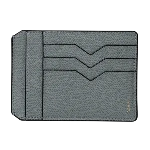 Blue Card Case Holder