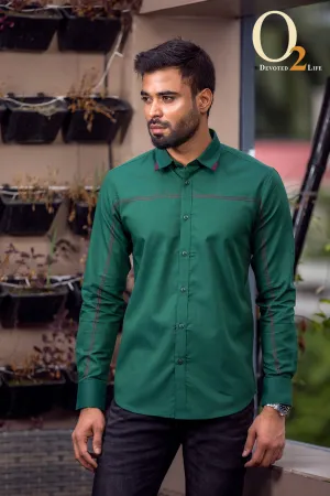 Blue Cotton Shirt