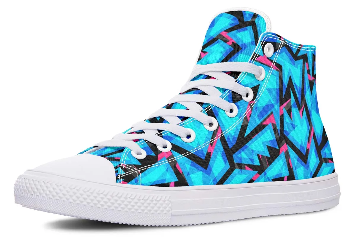 Blue Geometric Pattern
