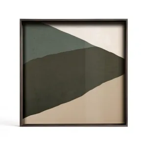 Blue Wabi Sabi Small Square Glass Tray