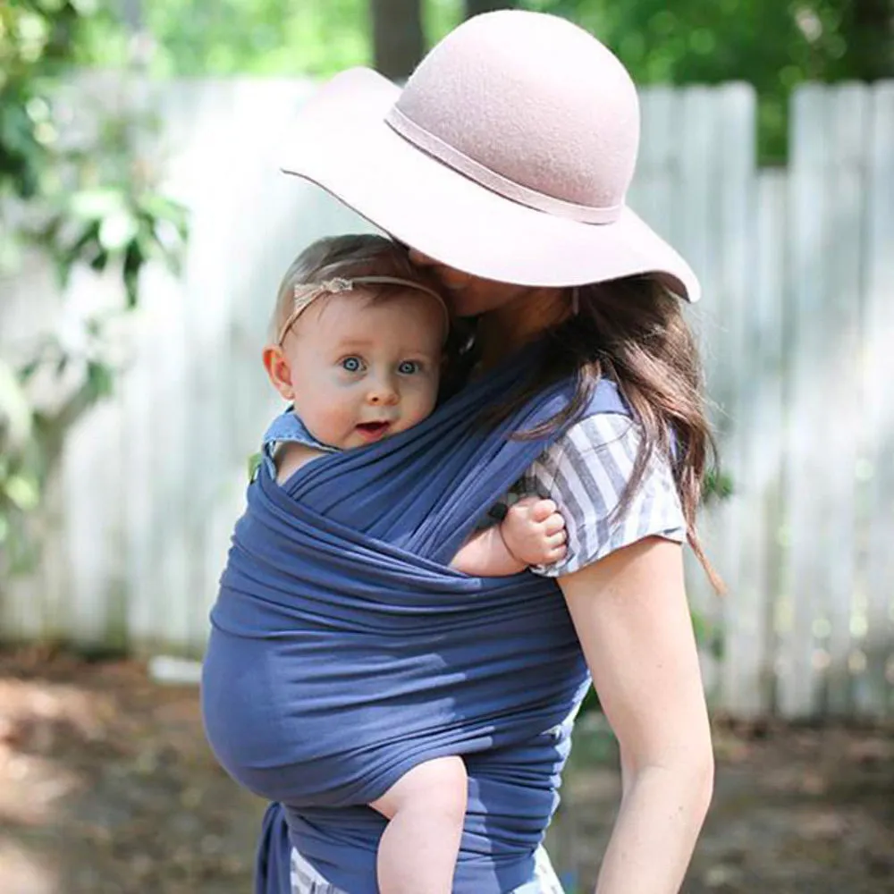 Boba Classic Wrap Carrier - Vintage Blue