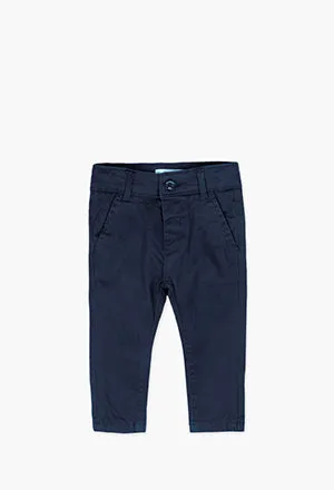 Boboli Stretch Trousers- Navy