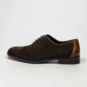 Bocage Formal Lace Ups Suede Brown Colour For Men