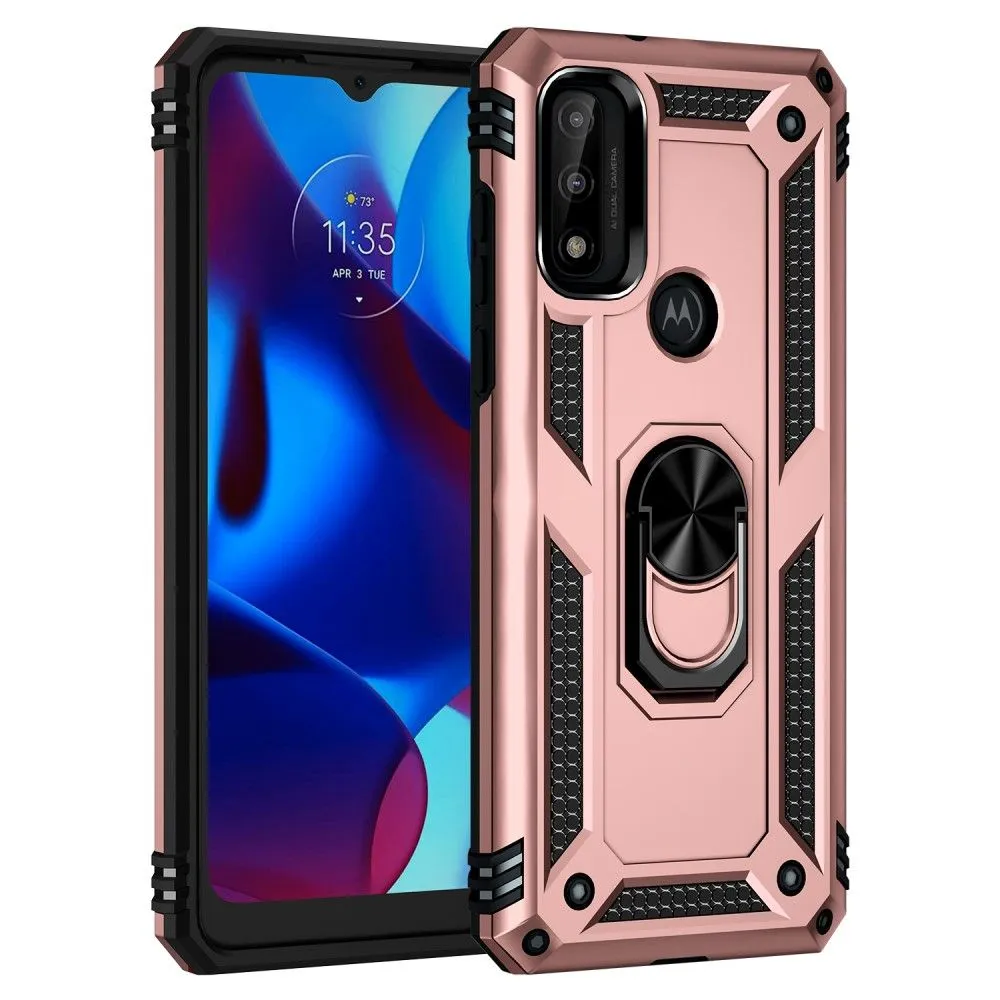 Bofink Combat Motorola G Pure case - Rose Gold