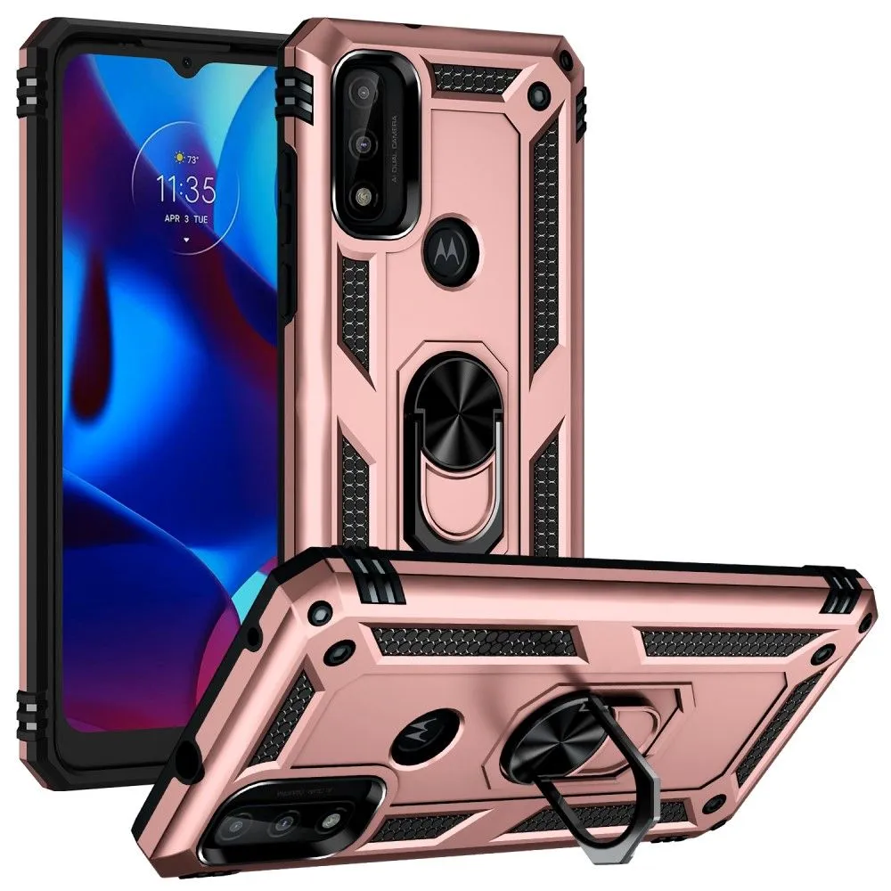 Bofink Combat Motorola G Pure case - Rose Gold