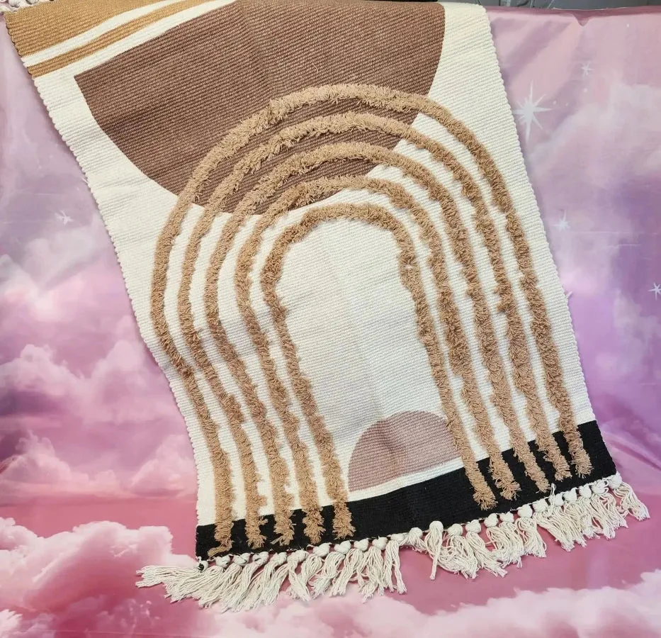 Boho Tufted Cotton Rug