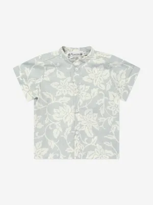 Bonpoint Baby Boys Calum Shirt in Green