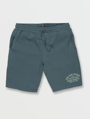 Booker Fleece Shorts - Cruzer Blue