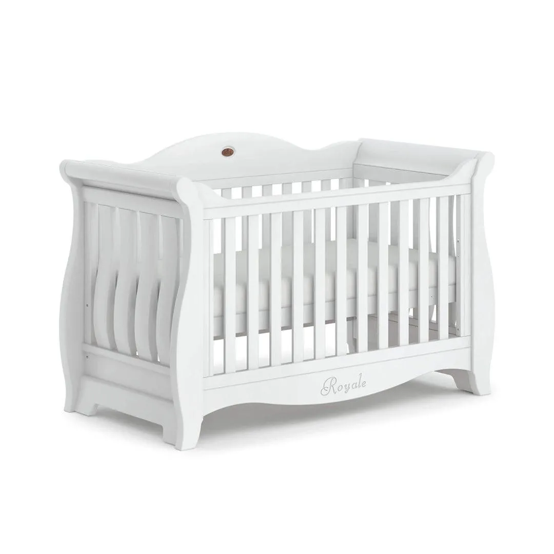 Boori Sleigh Royale 2 Piece Nursery Set 2023 - White