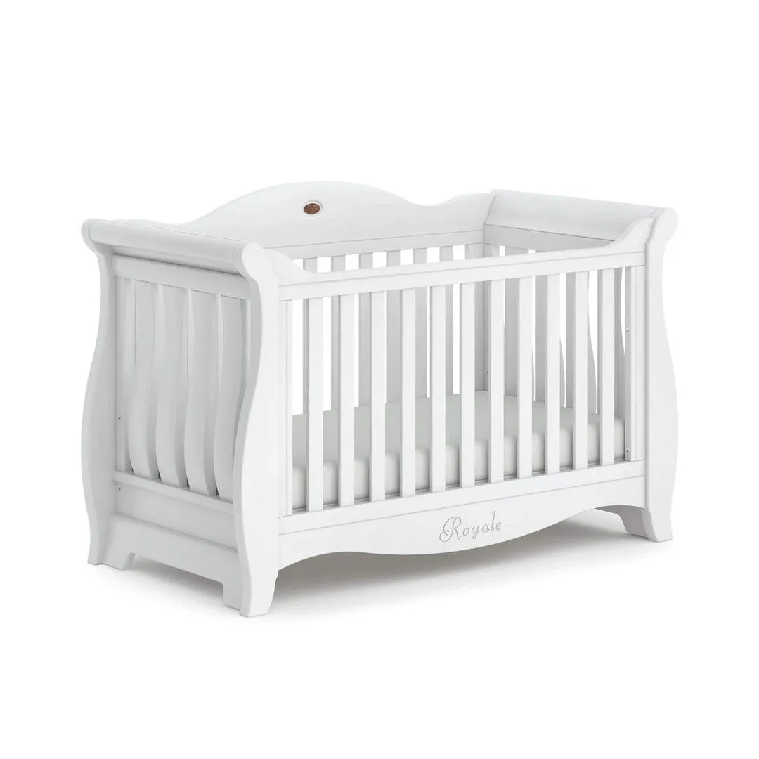Boori Sleigh Royale 2 Piece Nursery Set 2023 - White