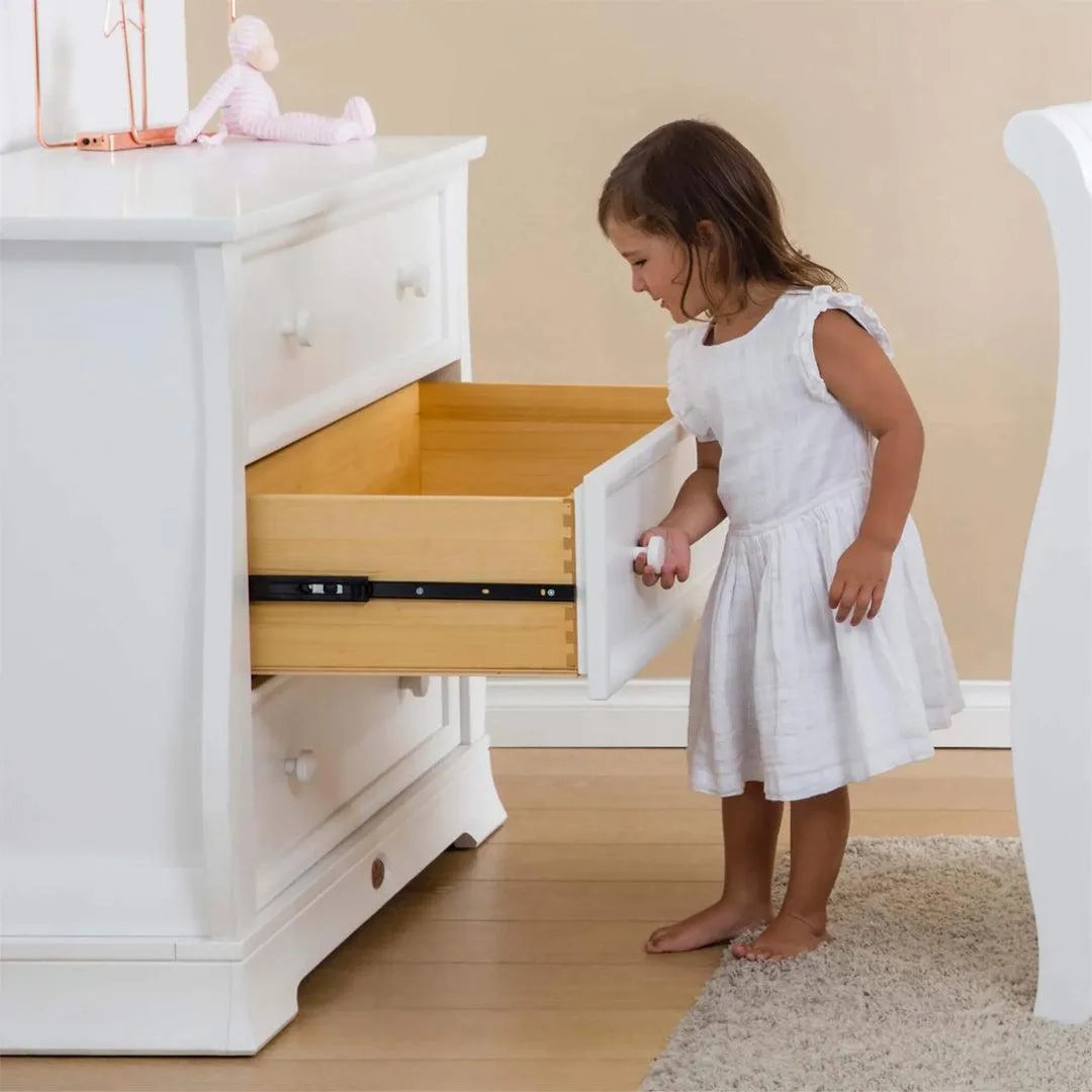 Boori Sleigh Royale 2 Piece Nursery Set 2023 - White