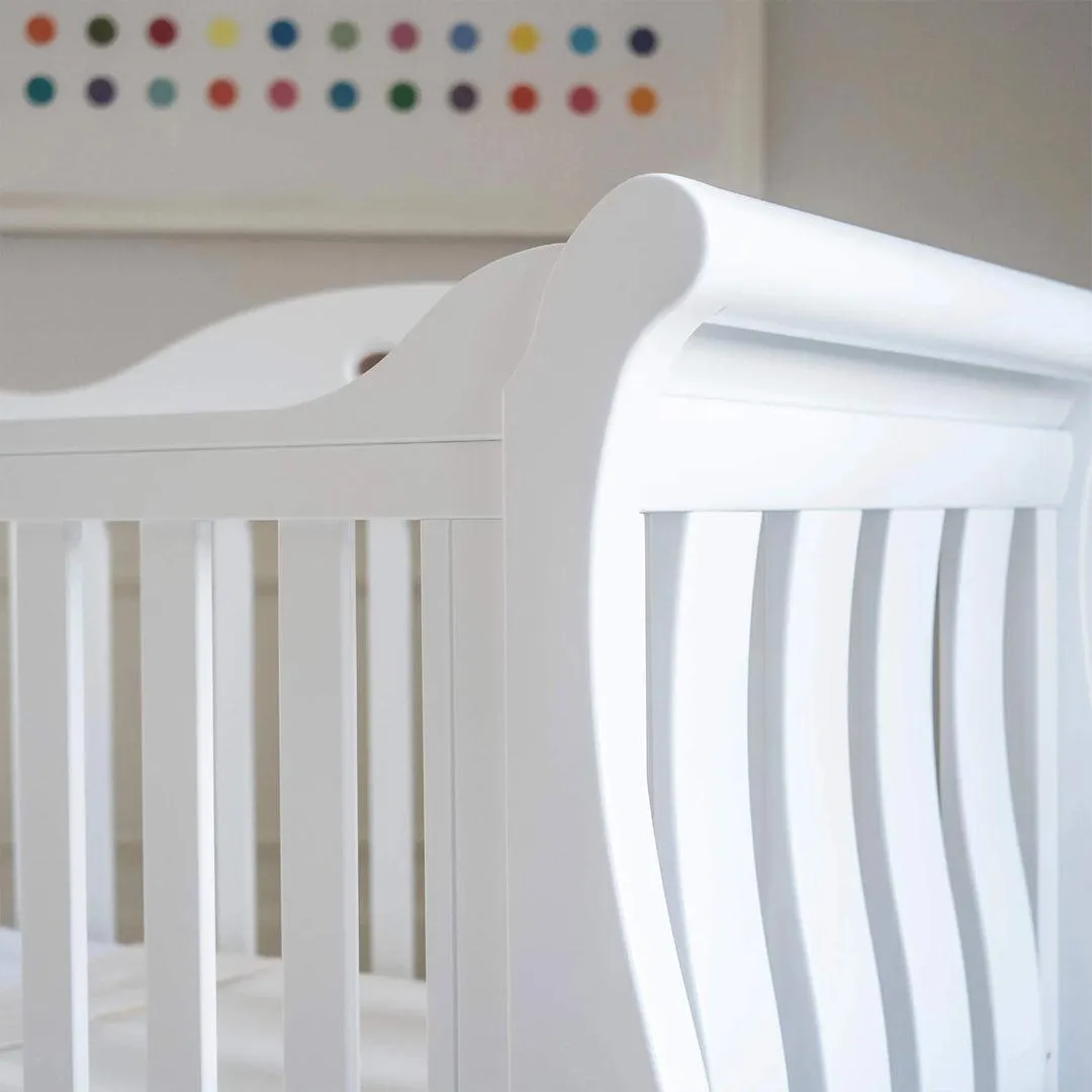 Boori Sleigh Royale 2 Piece Nursery Set 2023 - White