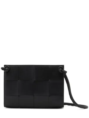 Bottega Veneta   Mini Cassette leather crossbody bag 
