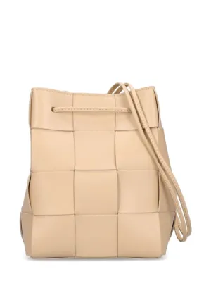 Bottega Veneta   Small Cassette leather bucket bag 