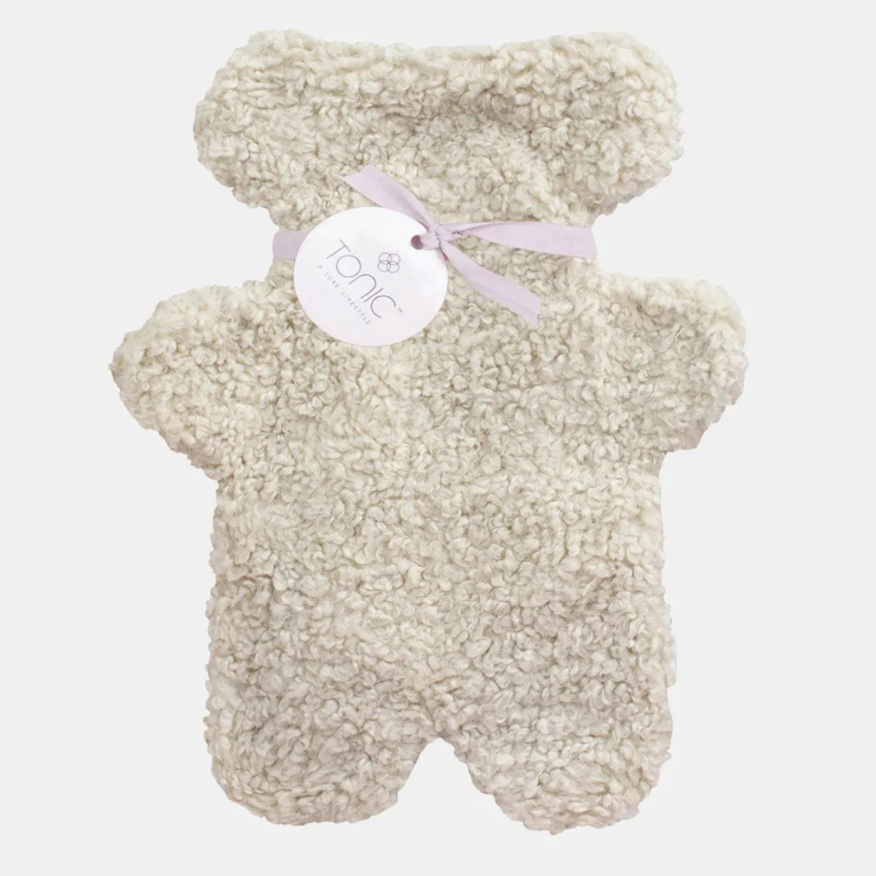 Boucle Bear Hot Water Bottle | Pebble