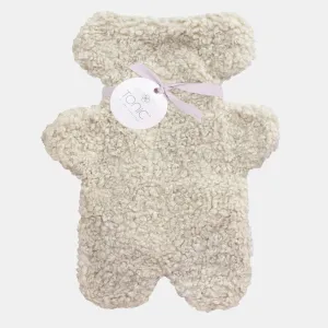 Boucle Bear Hot Water Bottle | Pebble