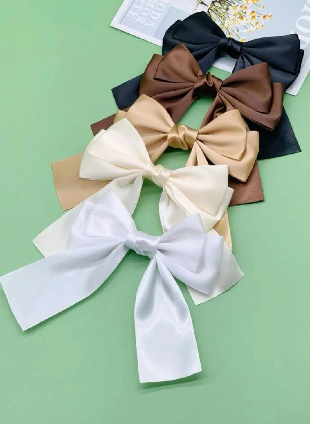 Bow Hair Clips