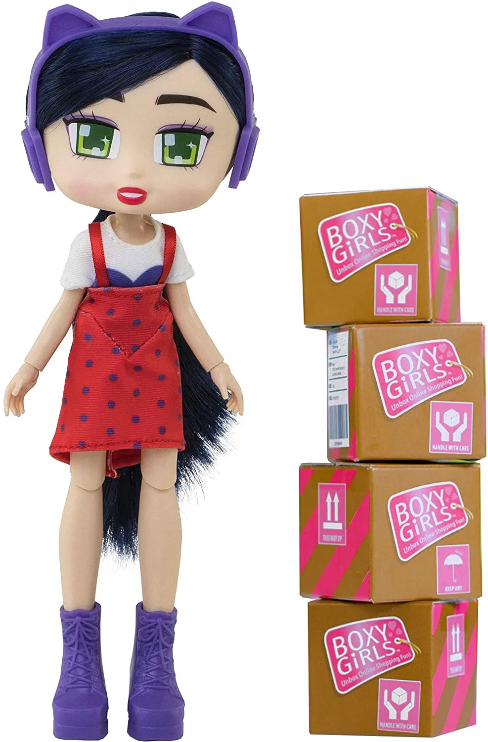 Boxy Girls Season 2,3 Assortment (814IT Kiki, 788IT Hazel, 1392 Peyton, 1394 Berkley, 1396 Jade & 1398 Seraphina) 1Pcs