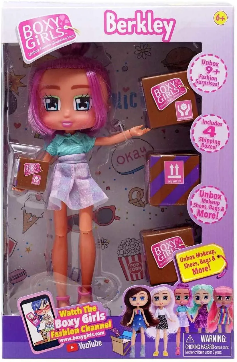 Boxy Girls Season 2,3 Assortment (814IT Kiki, 788IT Hazel, 1392 Peyton, 1394 Berkley, 1396 Jade & 1398 Seraphina) 1Pcs
