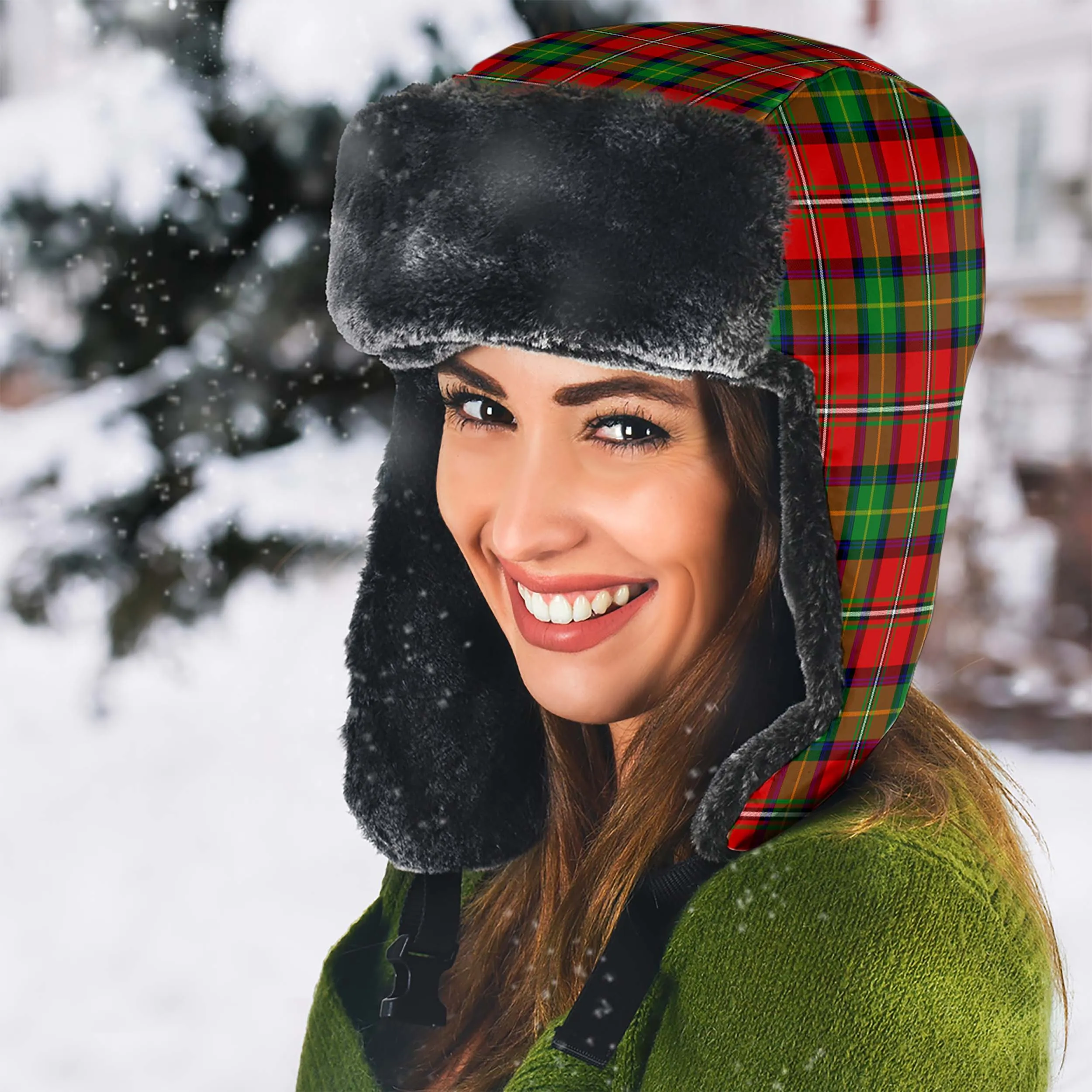Boyd Tartan Winter Trapper Hat