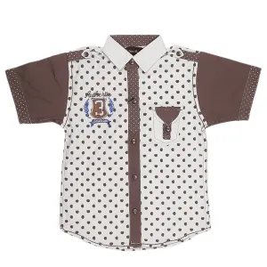 Boys Casual Shirt - Grey