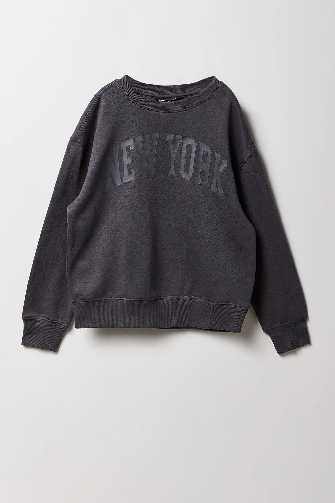 Boys City Embossed Fleece Sweatshirt