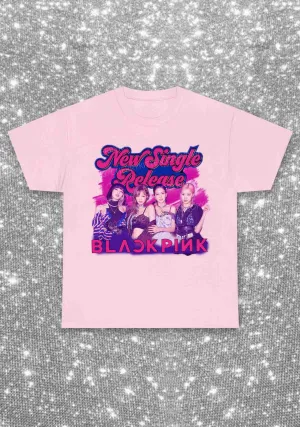 BP New Single Release Kpop Y2K Chunky Shirt Cherrykitten