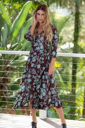 Brandy Wrap Dress