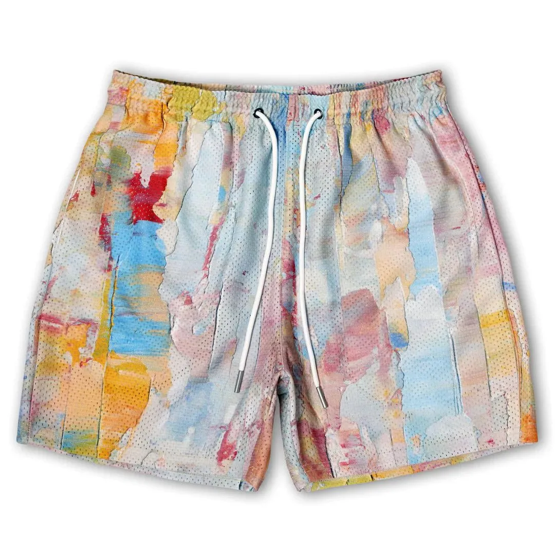 Breathable Mens Sports Short-length Pants