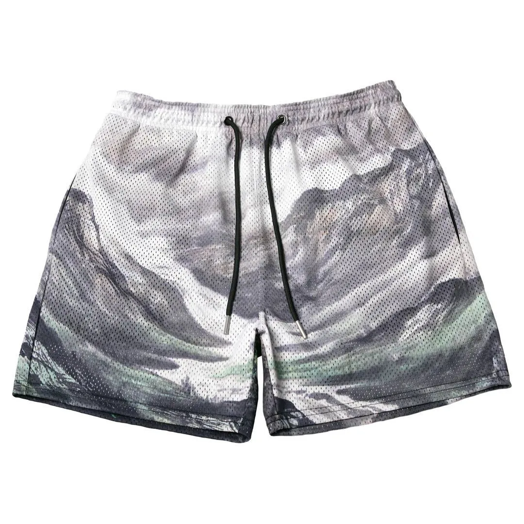 Breathable Mens Sports Short-length Pants