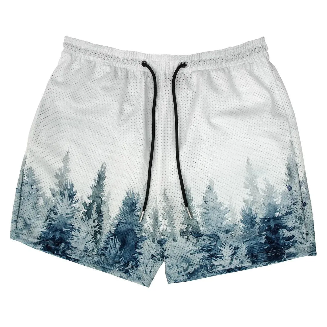 Breathable Mens Sports Short-length Pants