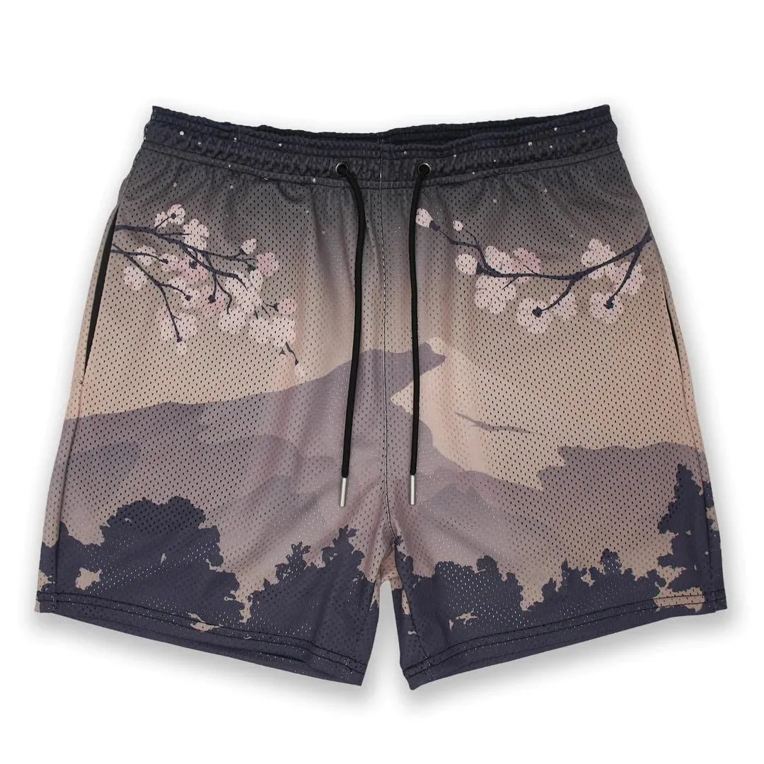 Breathable Mens Sports Short-length Pants