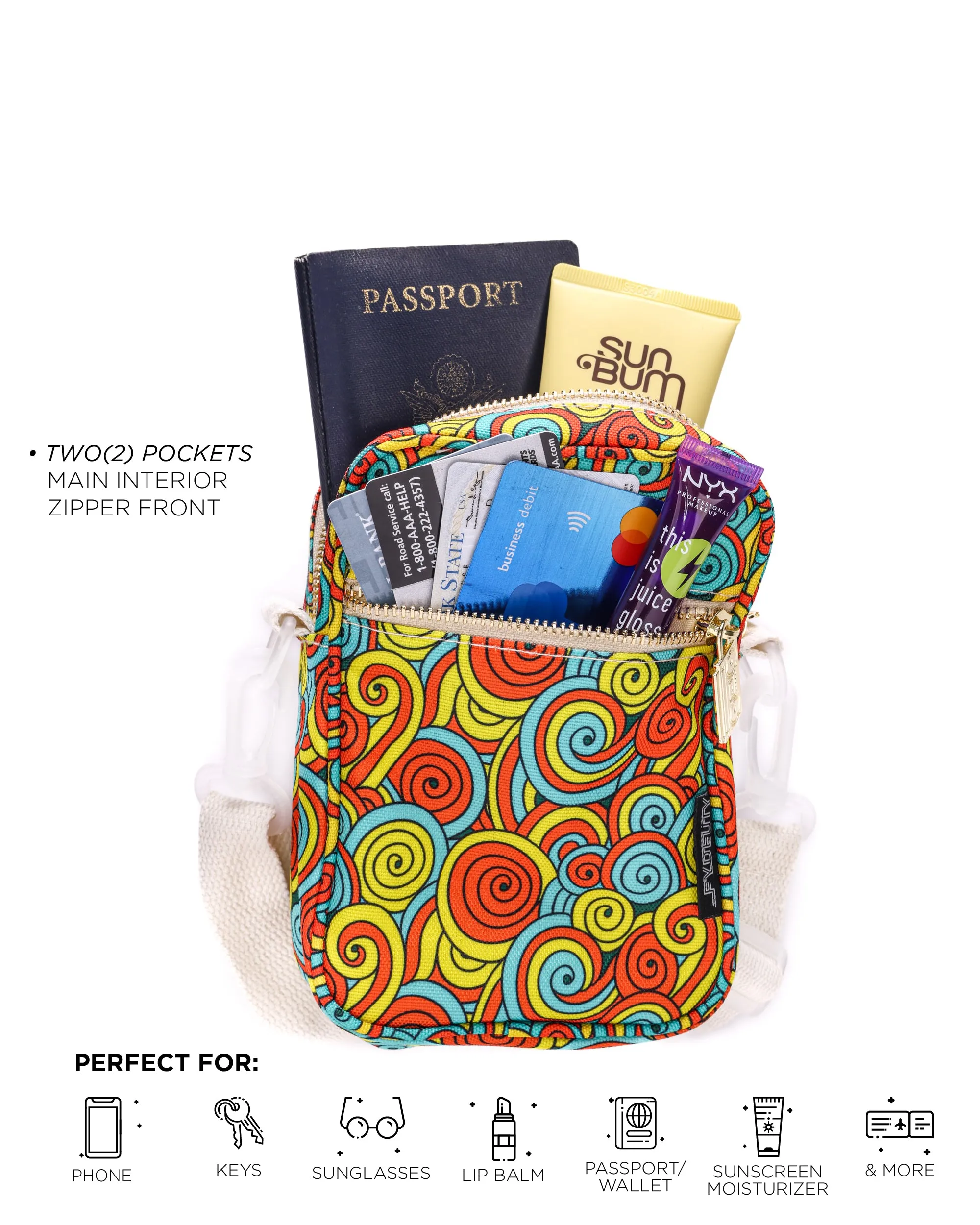 Brick Bag | Mini Crossbody | Recycled RPET | Dylans Hair