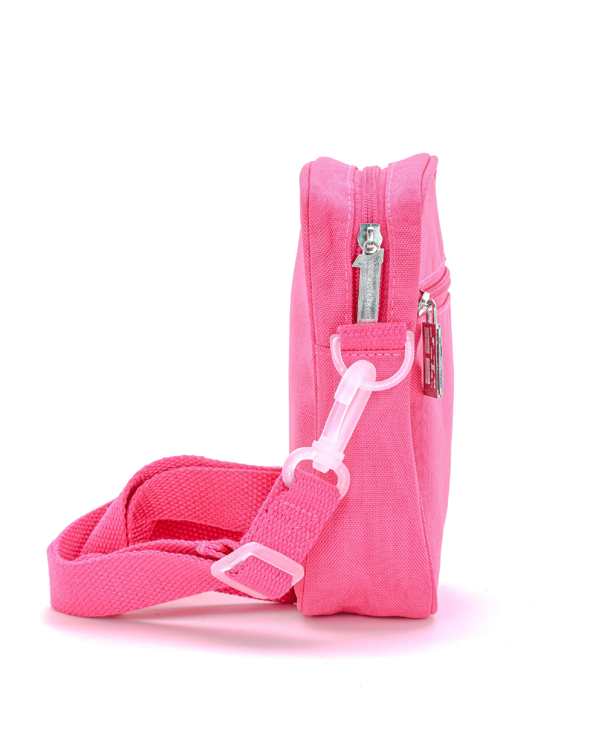 Brick Bag | Mini Crossbody | Recycled RPET | Neon Pink