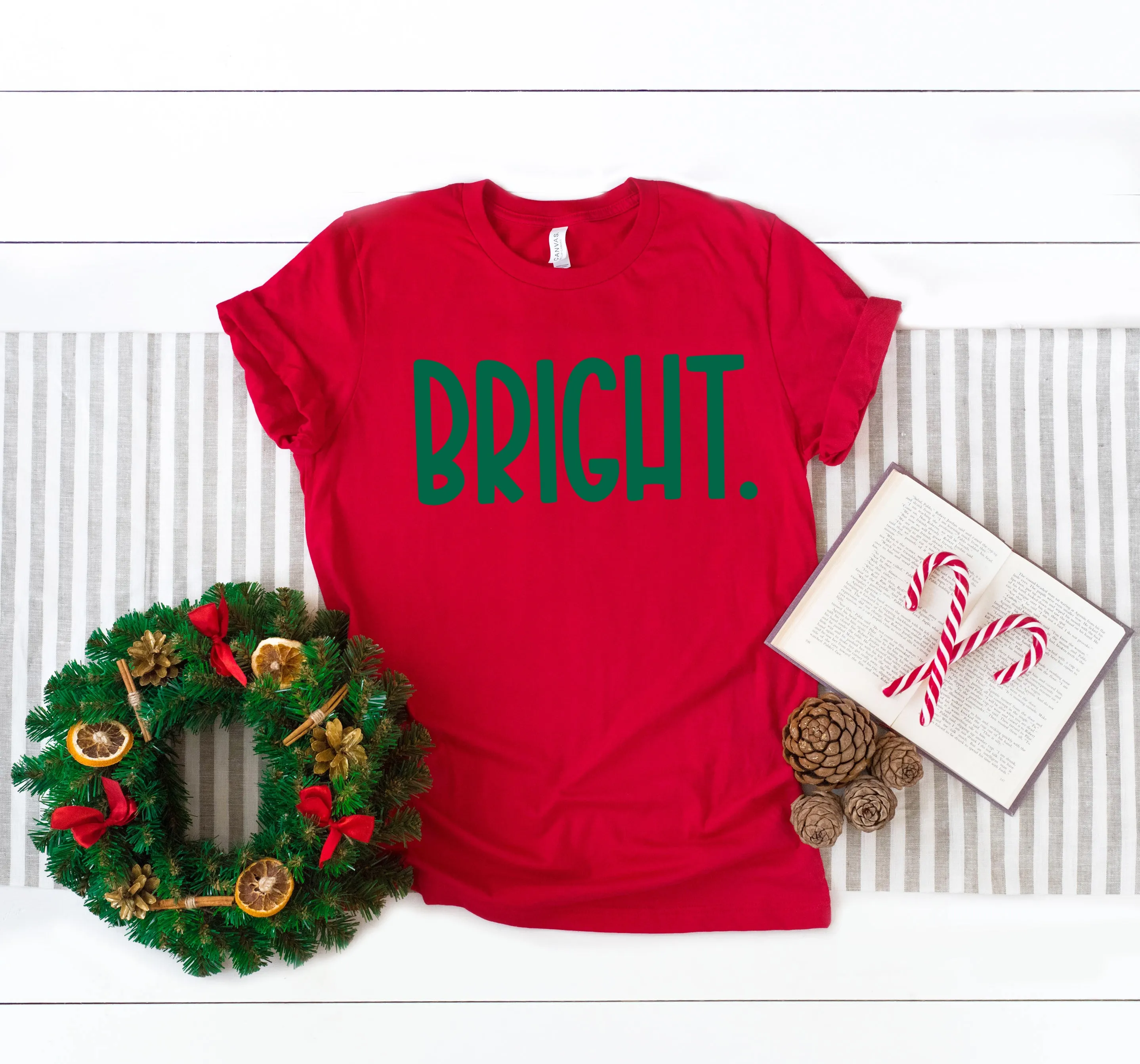 Bright Bold | Short Sleeve Crew Neck