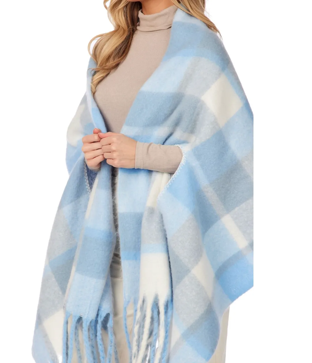 BRIGHT SCARF WRAP BY MUD PIE