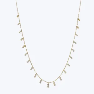 Brilliant Diamond Demi Fringe Necklace