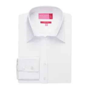 Brook Taverner Ladies Palena Long Sleeve Shirt White Size 14 - BA085-14