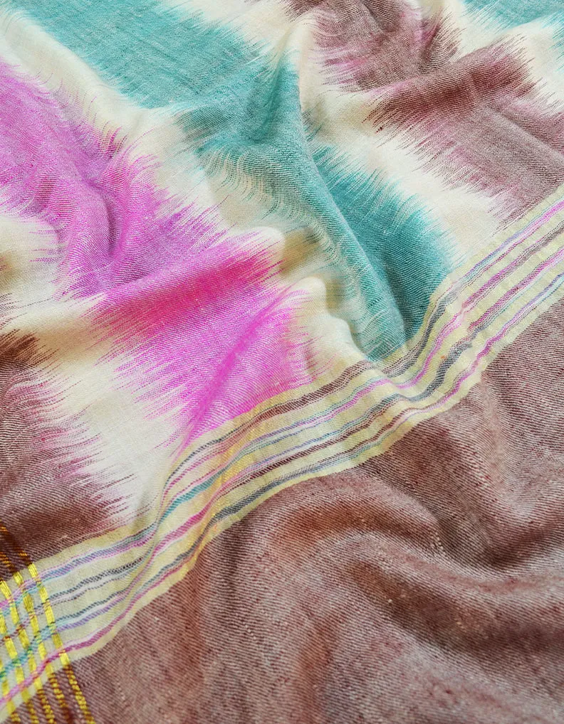 brown ekat design pashmina shawl 8586