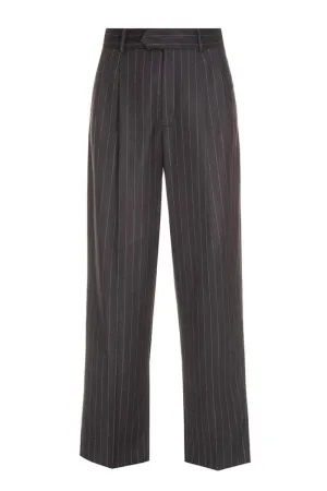 BROWN STRIPED PANTS