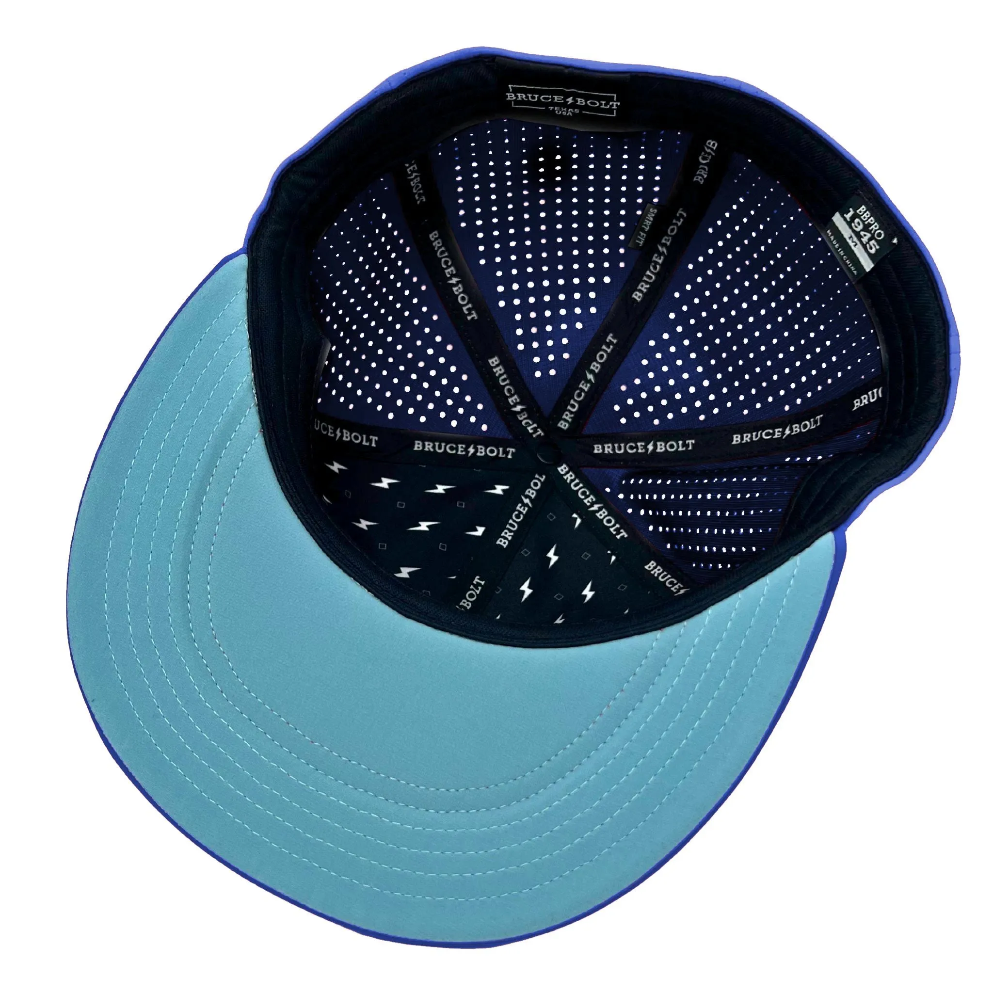 BRUCE BOLT SMART FIT BLANK Performance Game Hat - ROYAL