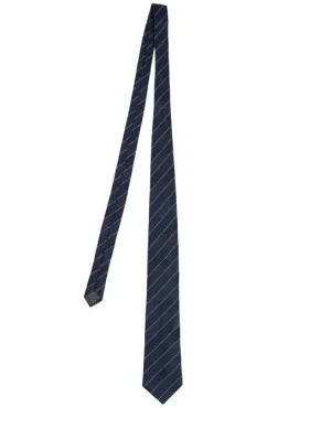 Brunello Cucinelli   Chevron silk tie 
