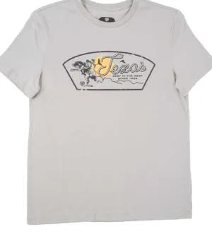 BU21T03678 - Rock&Roll Denim T-Shirt- Grey