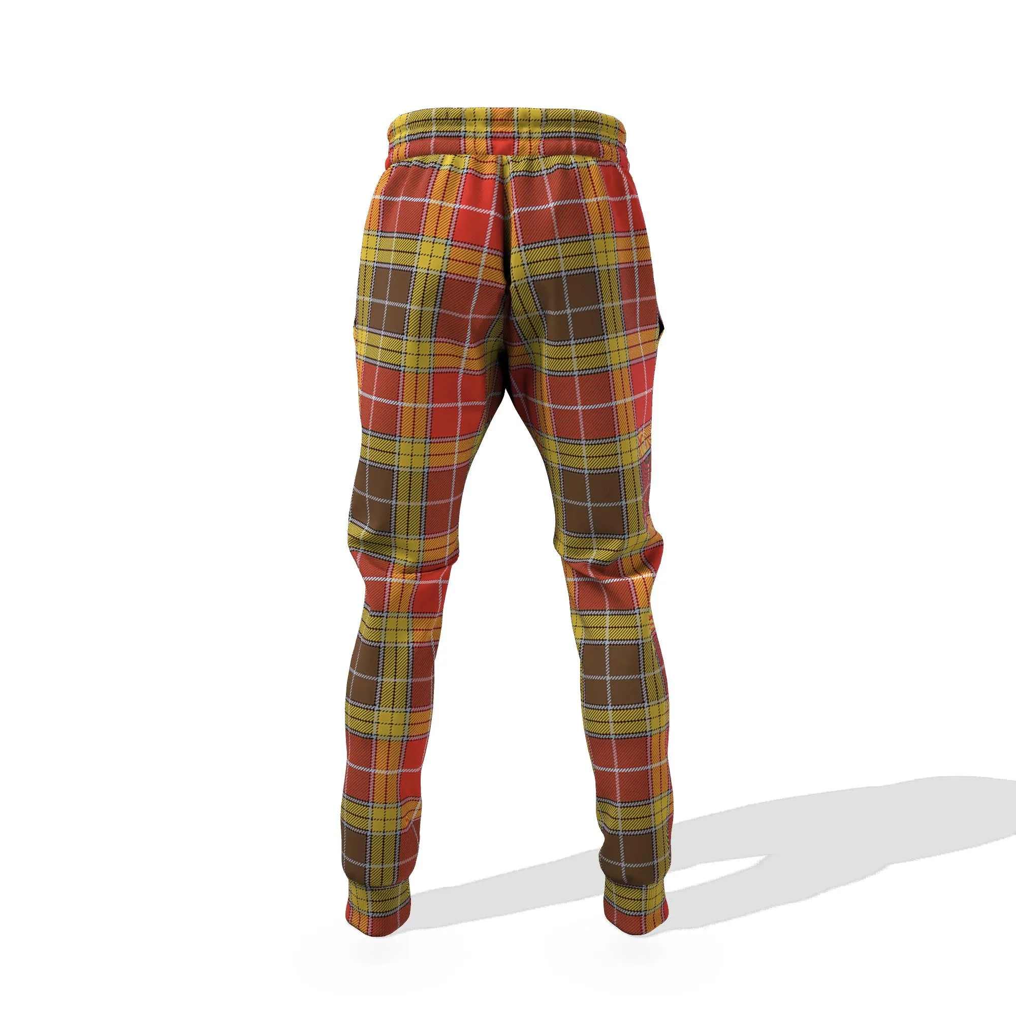Buchanan Old Set Weathered Tartan Joggers Pants