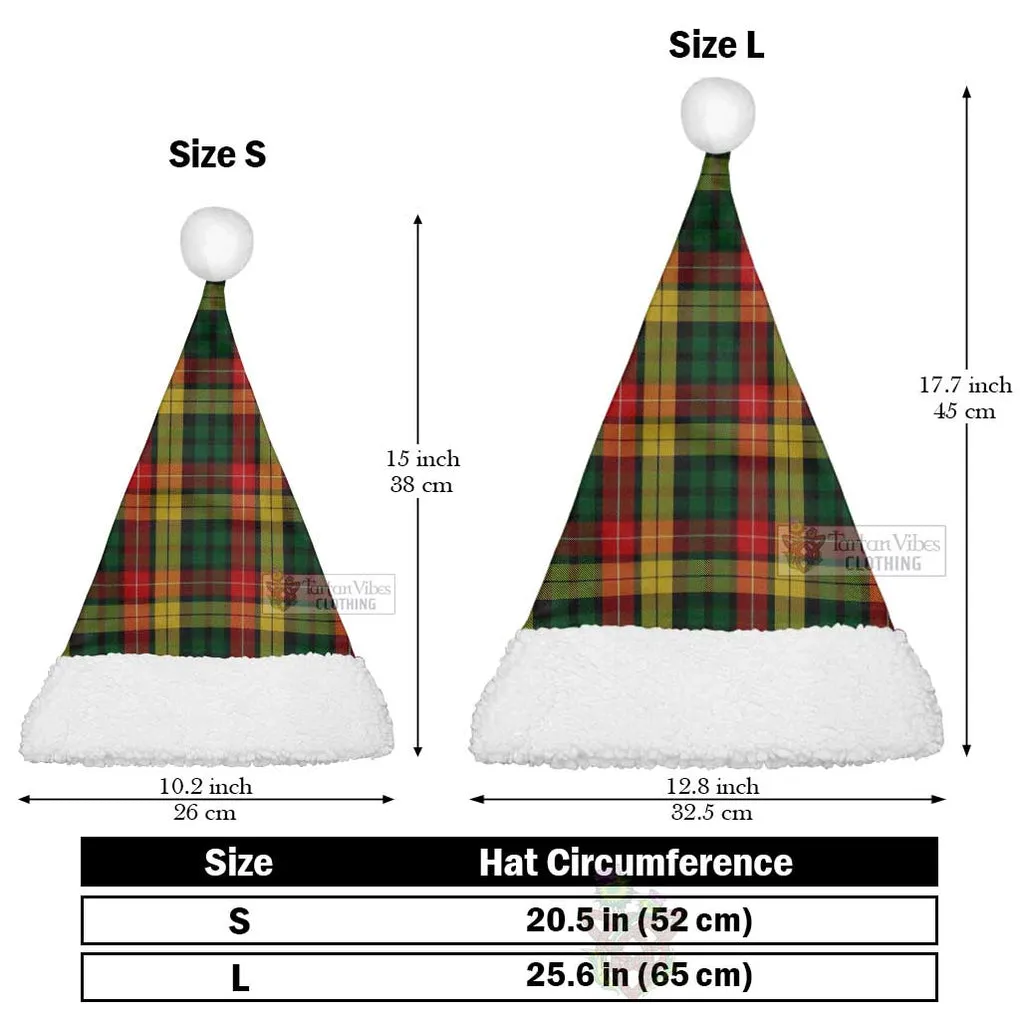 Buchanan Tartan Christmas Santa Hats